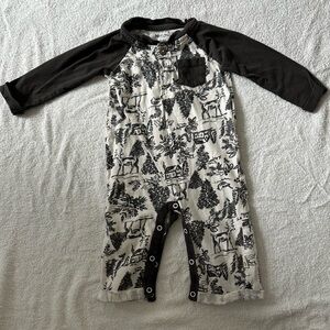 Burt's Bees Baby Christmas Jumpsuit